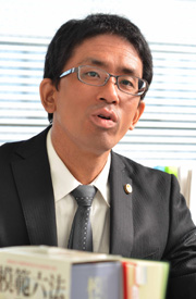 弁護士・高宮大輔（撮影：塩入正夫）